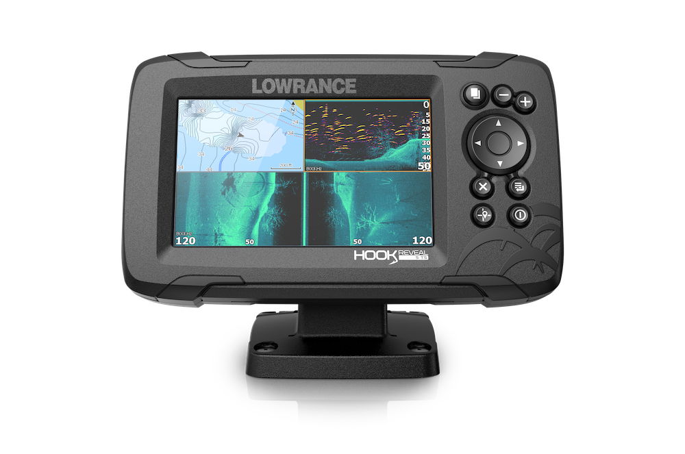 Lowrance Hook Reveal face