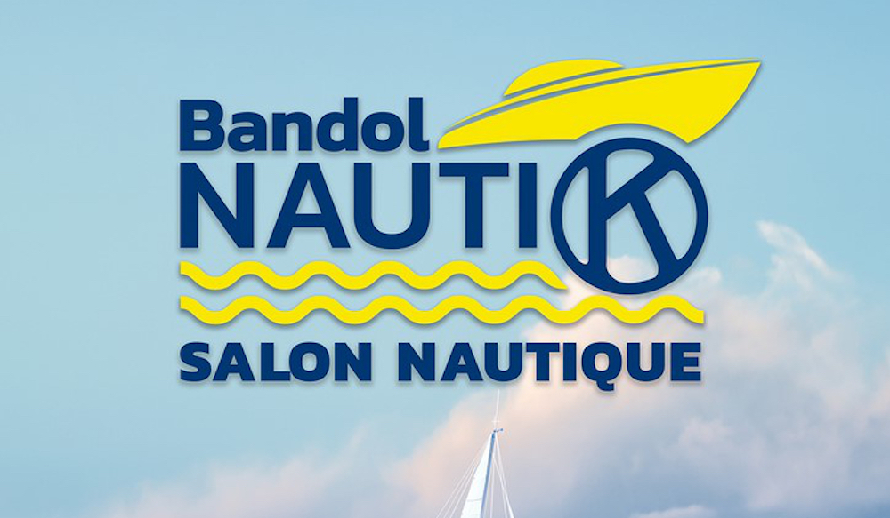 Affiche Bandol Nautique allongé