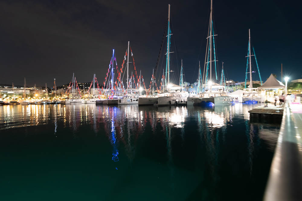 Cannes Yachting festival nocturne