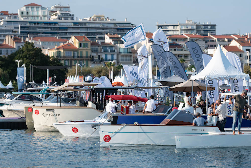 Cannes Yachting festival bateaux électriques